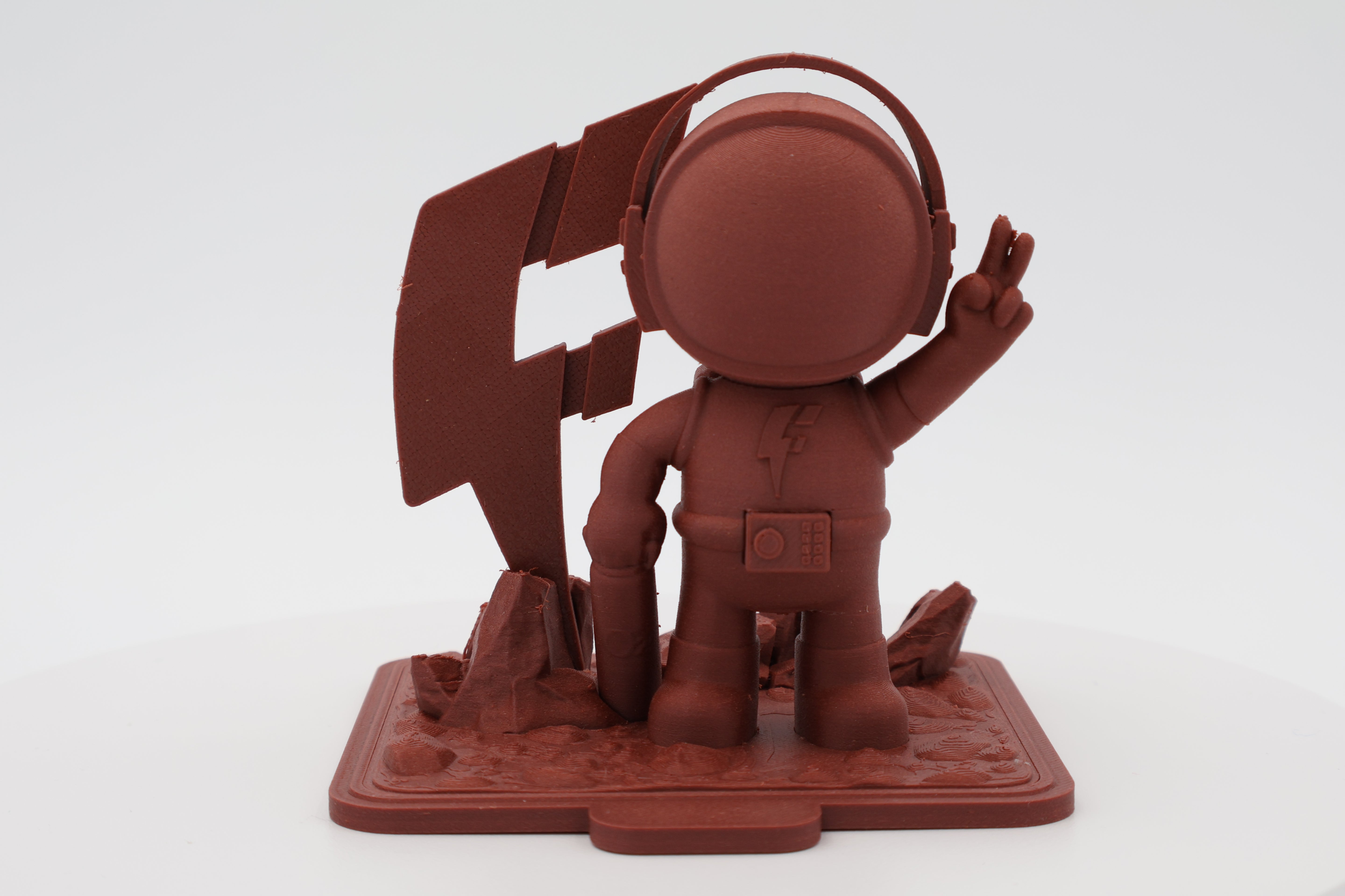 PLA Wooden Red