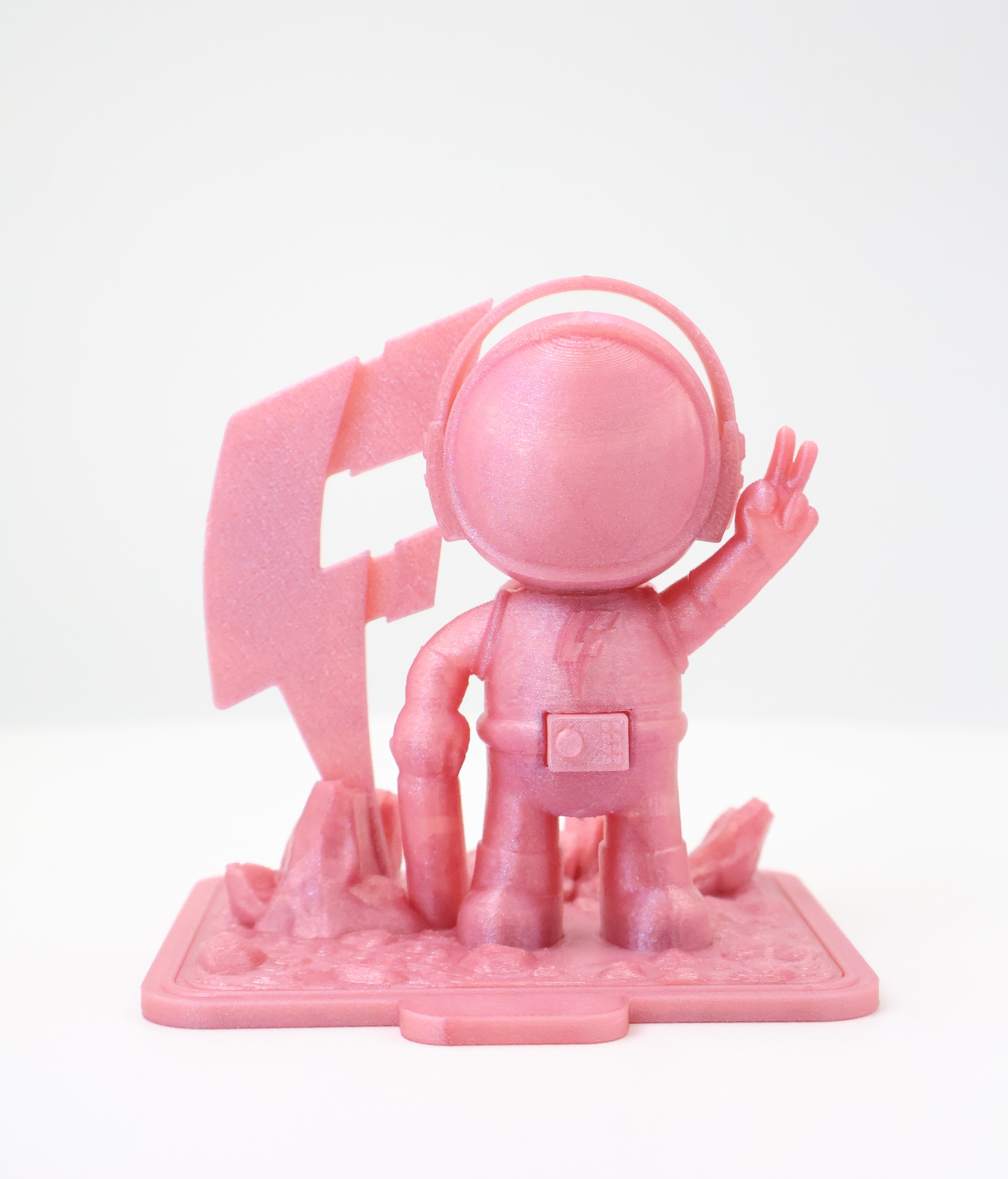 PLA Galaxy Rose Quartz
